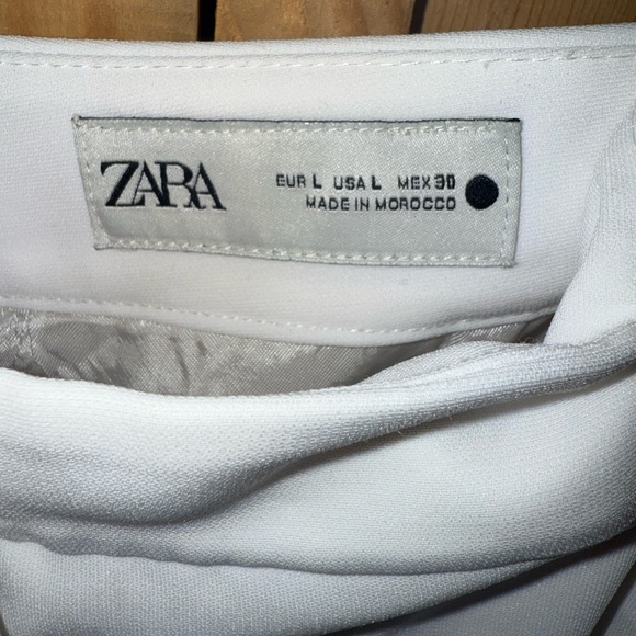 Zara white dress pants - Picture 3 of 6